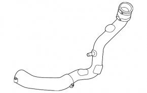 Intercooler pipe left Ford Fusion mk5 13-14 1.6T