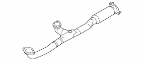 Ford Edge 15-18 3.5 Intake Pipe