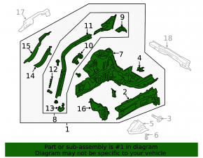 Front right quarter Ford Escape MK4 20-22 type 2