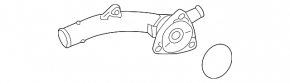Thermostat housing Lexus RX450h 16-22