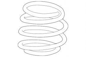 Front left spring BMW X3 G01 20-24 AWD M Sport