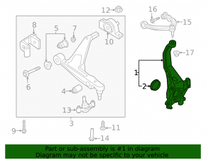 Front left axle Volvo V90 17-22 usa AWD