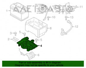 Battery tray Kia Optima 16-18