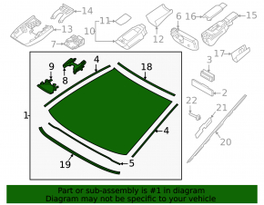 Toyota Camry 25-26 Windshield
