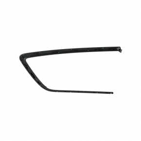 Chrysler Pacifica 20-24 rear left window molding, chrome, worn, scratches
