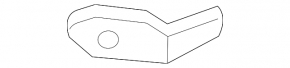 Right front bumper mount for Honda Civic 11-15 2014-15