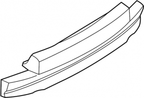 Infiniti FX35 FX45 03-08 Rear Bumper Absorber