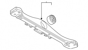 Gearbox support for Porsche Cayenne 958 11-14 3.6