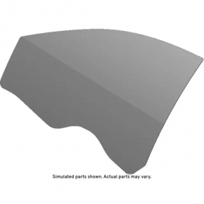 Glass of the front left door Chevrolet Cruze 11-16