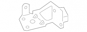 Bracket of the auxiliary water pump of the Porsche Cayenne 19-26 2.9T, 3.0T