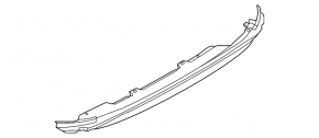 VW Jetta 22-26 rear bumper lip structure, broken fastening