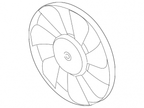 Cooling Fan Impeller Hyundai Veloster 12-17