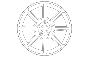 Subaru Legacy 15-19 R17 spare tire 155/70