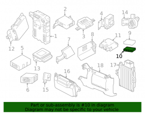 Infiniti QX50 19-20 Power Steering Auxiliary Control Unit