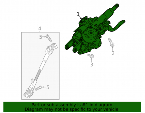 Buick Encore 17-22 Power Steering Column