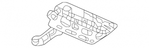 Subaru Solterra 23-26 right front bumper mount