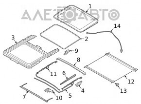 Hatch assembly BMW 3 G20 19-