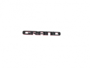 Jeep Grand Cherokee WK2 17-22 Front Left Door Emblem, Gray