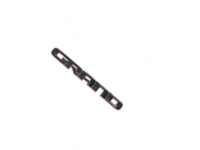 Jeep Grand Cherokee WK2 17-22 Front Left Door Emblem, Gray