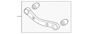 Upper rear left transverse control arm Hyundai Santa FE 19-20 KOR