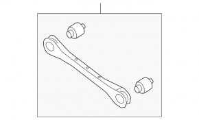Rear left transverse control arm Kia Forte 20-24