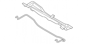 Metal wiper pan Nissan Leaf 18-22