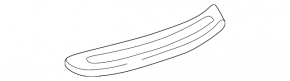 Door sill trim rear right outer Lexus IS200 IS300 99-05 black, scratch