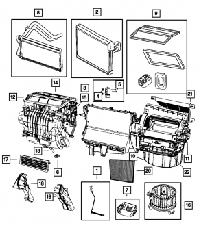 Dodge Caliber 12-12 A/C Heater Valve