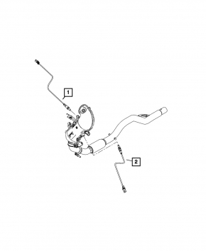 Lambda probe 2 Jeep Renegade 20-23 1.3T