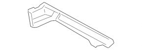 Rear bumper mount left Acura ILX 13-18