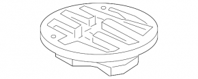 Trunk foam Honda Insight 19-22