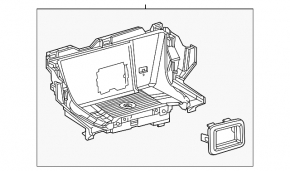 Wireless Charger Toyota Venza 21-