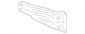 Front strut bracket left Ford Mustang mk6 15- 2.3T