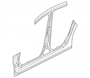 Body pillar central right Mazda 6 13-21