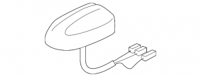Antenna socket Ford Escape MK3 18-19 type 2