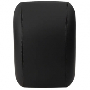Central console armrest and cup holders Ford Explorer 20-24 leather black, Platinum