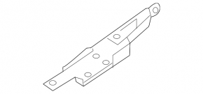 Left hood hinge for Land Rover Range Rover Evoque 19-23