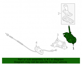 Chevrolet Impala 14-20 Gearbox Shifter