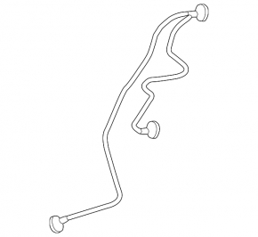 Cooling return pipe Mercedes CLA 250 14-19