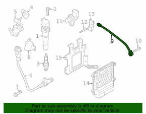 Knock Sensor Kia Optima 16- 2.4 G4KJ