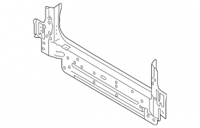 Rear panel BMW X5 F15 14-18 interior