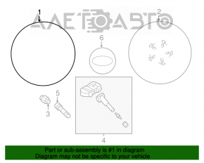 Wheel disk R17 Hyundai Elantra AD 17-18