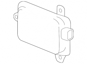 Blind Spot Sensor Right Lexus RX350 RX450h 10-15