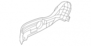 Kia Niro 17-22 HEV, PHEV passenger seat trim, right side, gray