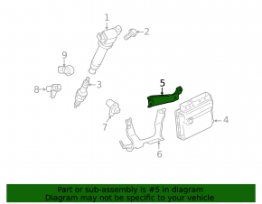 Toyota Sienna 17-20 Engine Computer ECU Bracket