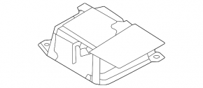 SRS airbag module airbag computer Nissan Sentra 20-22