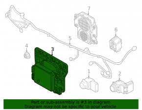 Radar cruise Kia Niro 23- with bracket