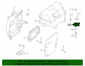 Ford Focus mk3 11-18 2.0 automatic transmission range sensor (USA)