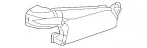 Air duct cooling VVB from fan right Toyota Highlander 20-25