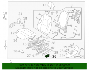 Mazda CX-5 17-25 Driver's Seat Memory Control